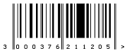 Рис. 1. Приклад коду символіки EAN-13